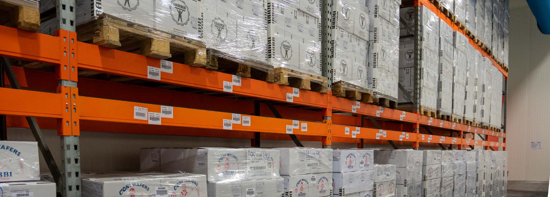 Magazzino alimentare outsourcing